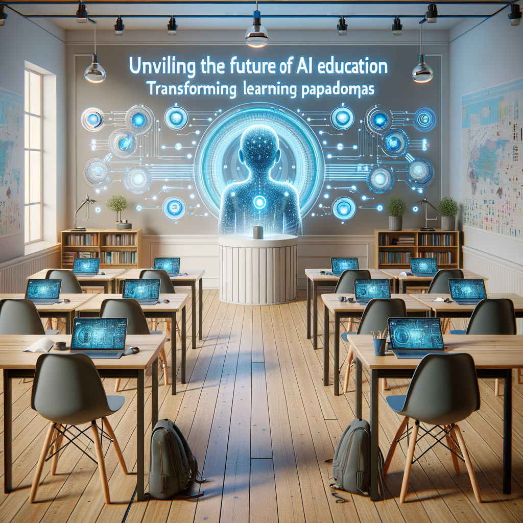 Unveiling the Future of AI in Education: Transforming Learning Paradigms